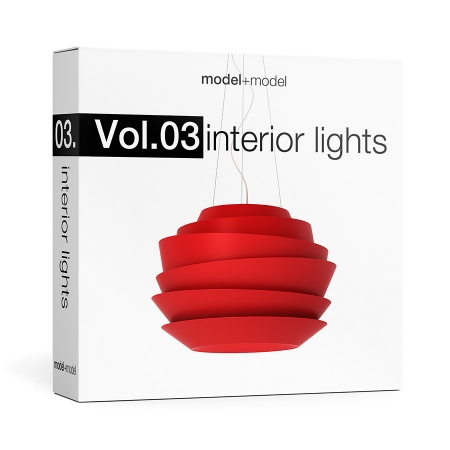 高精度灯具3D模型 Model+Model Vol 03 Interior lights