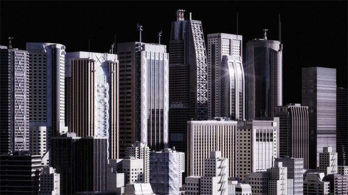 东京城市建筑3D模型 Kitbash3D - Neo Tokyo (MAOBJFBX)