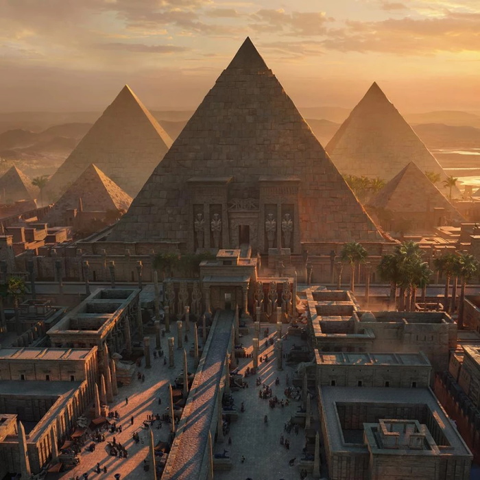 埃及金字塔3D模型 Kitbash3D - Egypt (MAXMAOBJFBX)