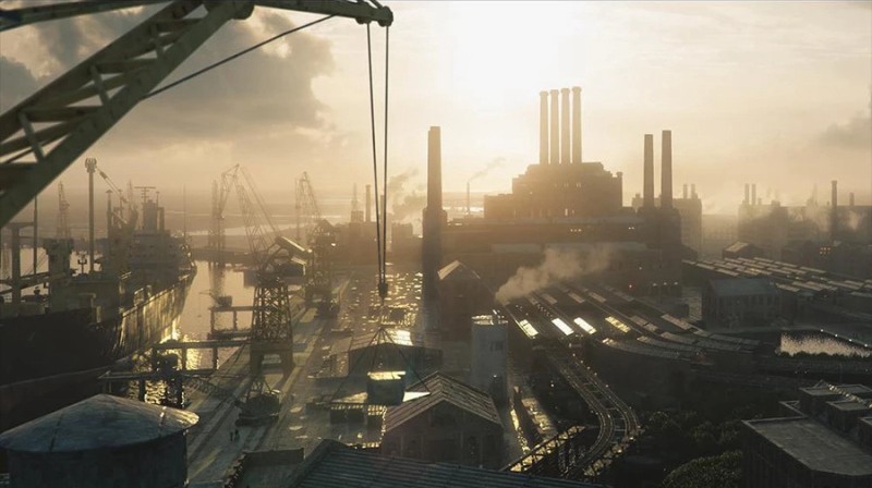 港口码头工厂3D模型 Kitbash3D - Industrial (MAOBJFBX)