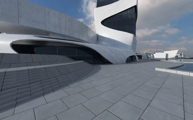 未来科幻城市3D模型 Kitbash3D - Utopia (格式：MAMAXBLENDEUNITYUEC4D)