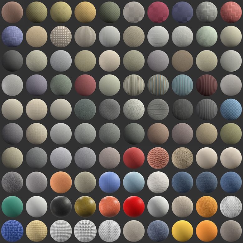 165个6K纺织布料PBR超清无缝贴图 Poliigon - 165 Fabric Textures 6K