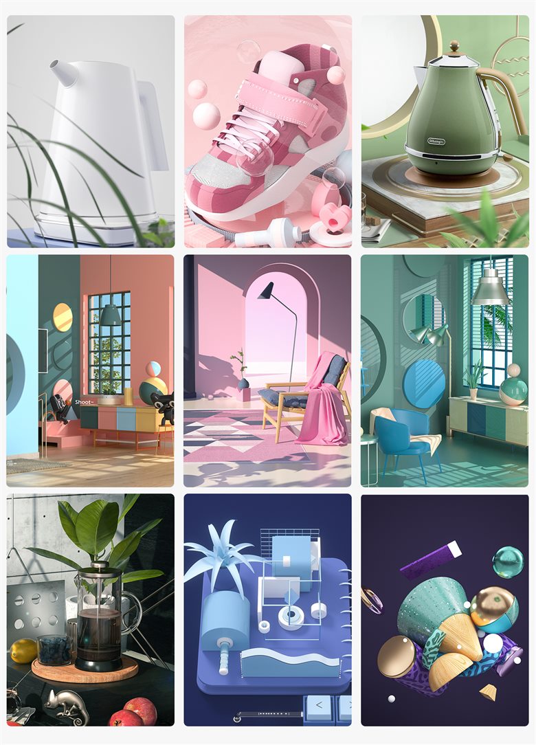 87time C4D 综合训练课16期视频教程