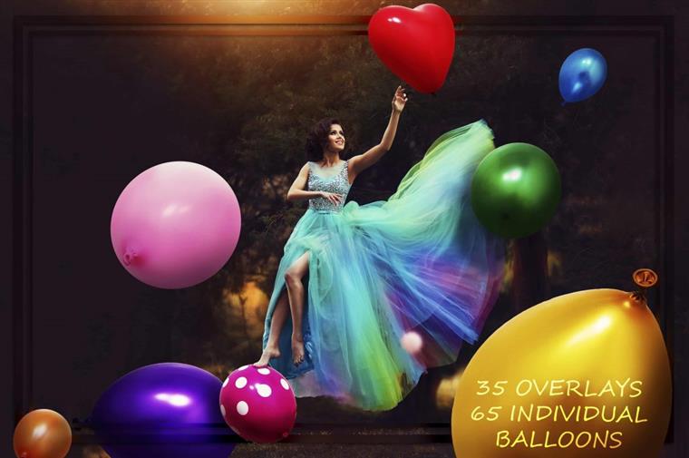 9000 多个叠加层和设计元素超级合辑包 The Ginormous Collection of 9000+ Overlays And Design Elements