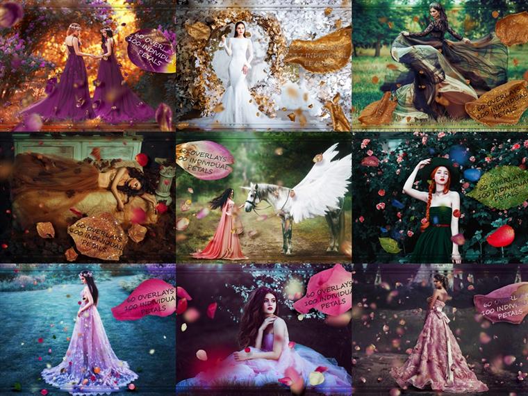 9000 多个叠加层和设计元素超级合辑包 The Ginormous Collection of 9000+ Overlays And Design Elements