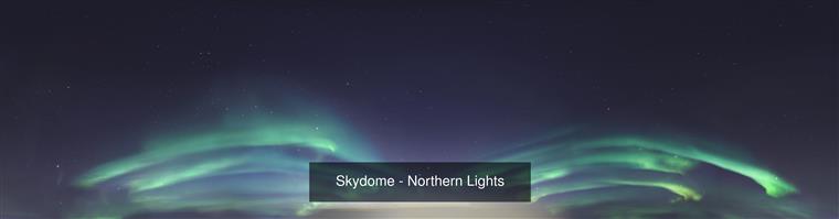 星尘、星光、北极光HDRI全景天空贴图 CGtrader – Night Skydome and Graphics Pack Texture
