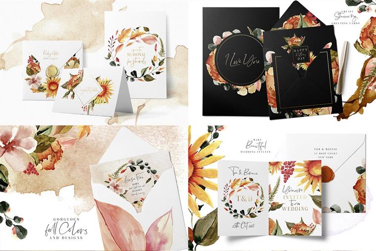 设计师梦寐以求水彩套装 Watercolor Bundle - Designer Deal