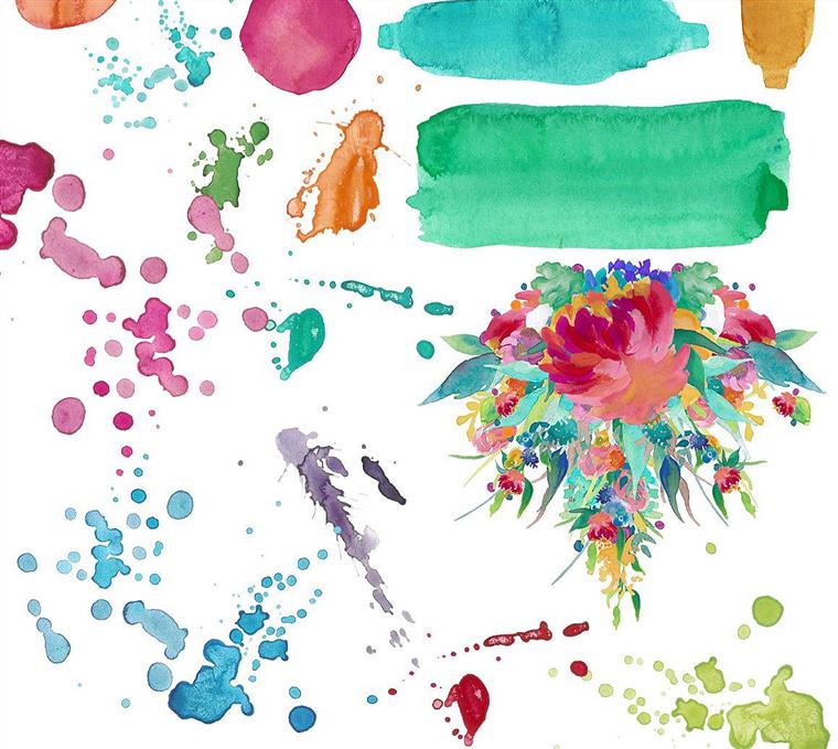 设计师梦寐以求水彩套装 Watercolor Bundle - Designer Deal