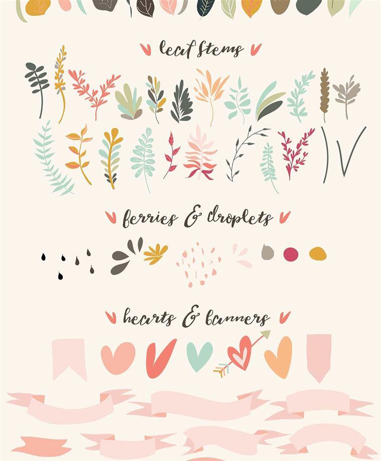 设计师梦寐以求水彩套装 Watercolor Bundle - Designer Deal