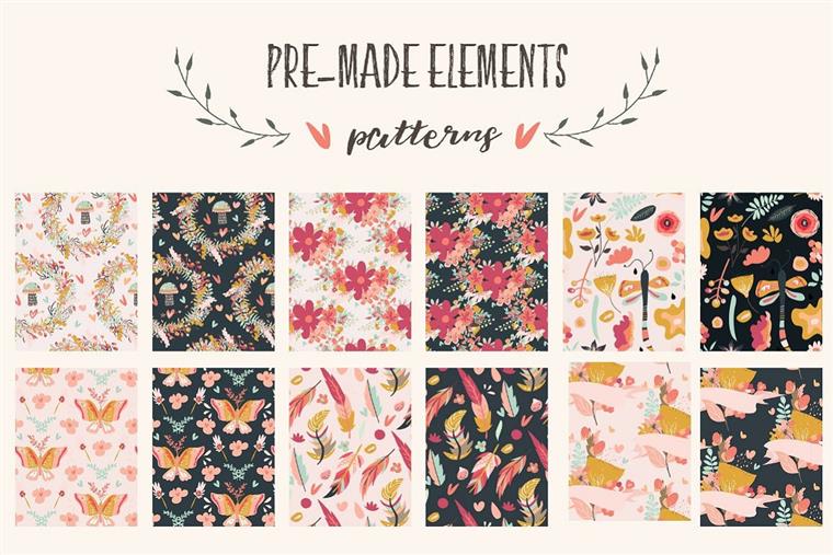 设计师梦寐以求水彩套装 Watercolor Bundle - Designer Deal