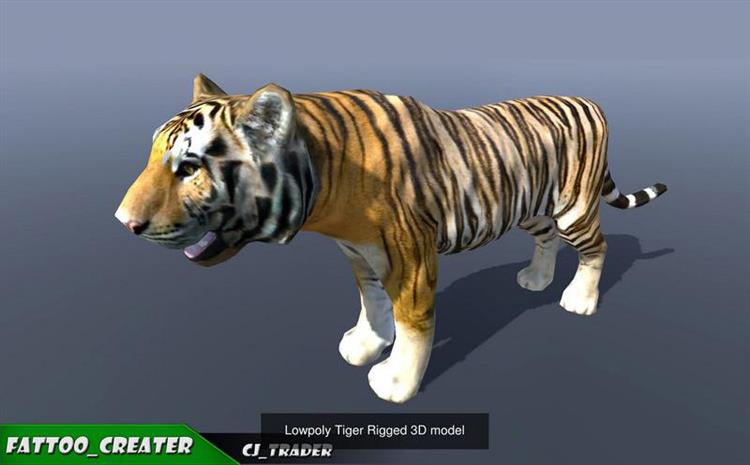 Cgtrader - Lowpoly Wild Animals Rigged 3D model Collection Pack