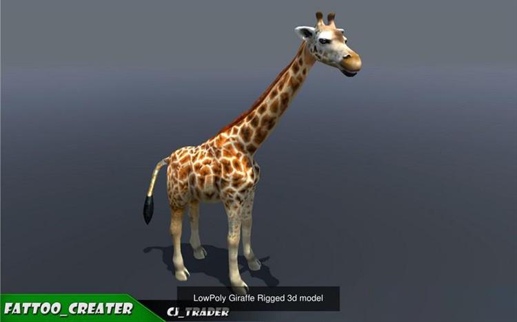 Cgtrader - Lowpoly Wild Animals Rigged 3D model Collection Pack