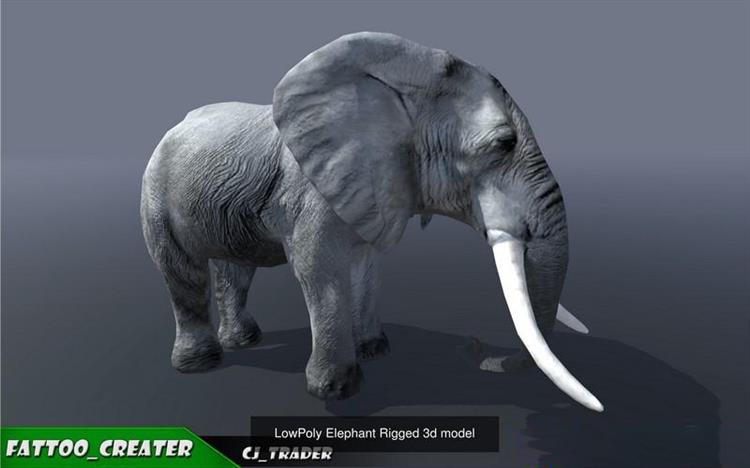 Cgtrader - Lowpoly Wild Animals Rigged 3D model Collection Pack