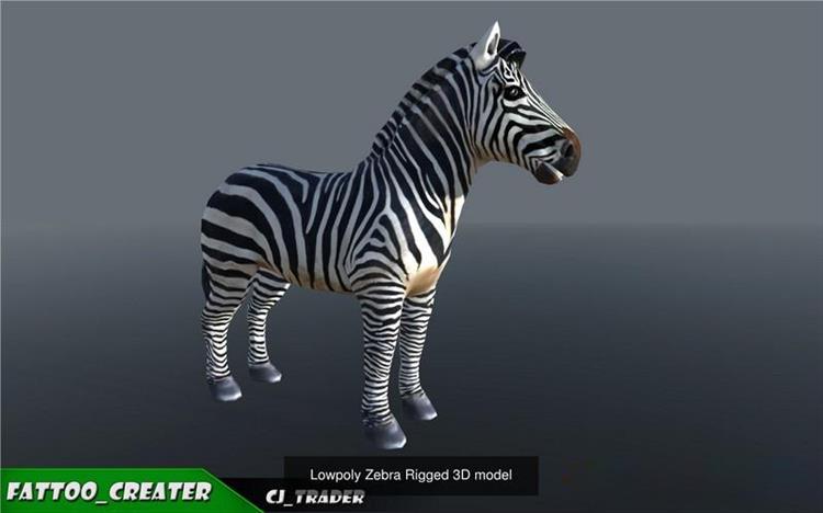 Cgtrader - Lowpoly Wild Animals Rigged 3D model Collection Pack