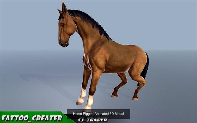 Cgtrader - Lowpoly Wild Animals Rigged 3D model Collection Pack